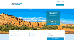 Desktop Screenshot of airpricer.com